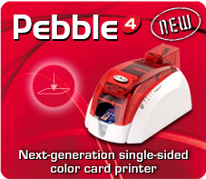 The Evolis Pebble4 ID Card Printer